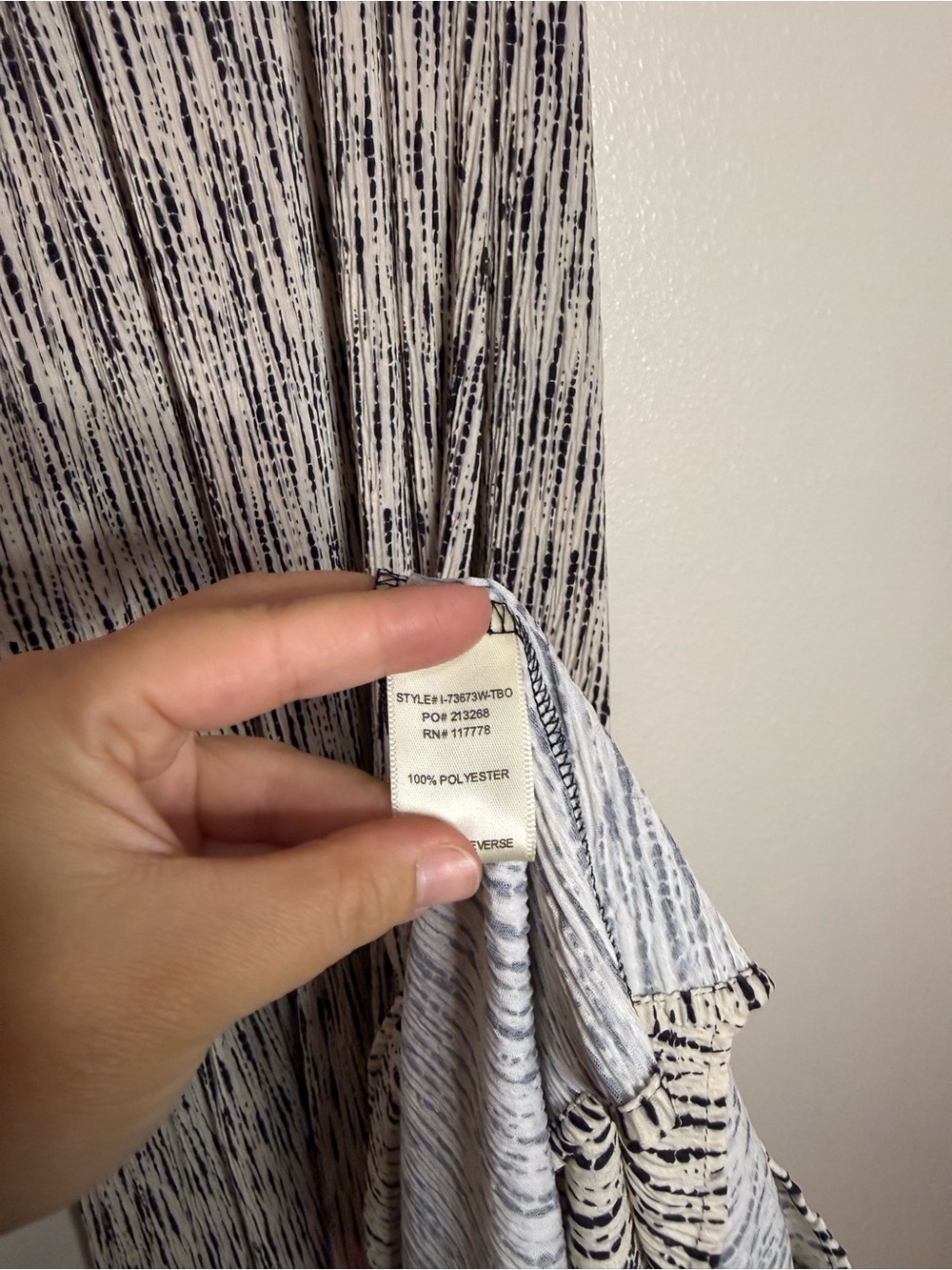 LOVESTITCH Mindy Backless Maxi Dress Skye Dawn Zebra Print Sz M/L - Picture 7 of 10